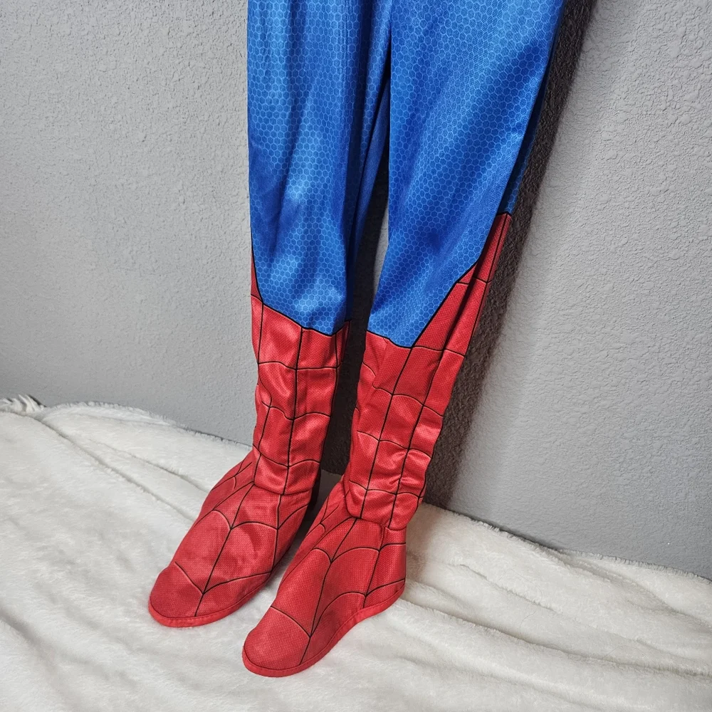 Marvel Spider-Man Costume Youth Boys Small Jazwares Padded Suit Superhero Outfit